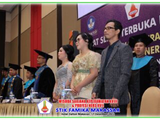 STIK FAMIKA Makassar Wisuda 78 Sarjana Keperawatan, 43 Profesi Ners