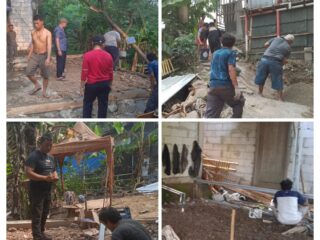 Pemuda Asal Sumsel di Kabupaten Bekasi Dirikan Pembangunan Rumah Singgah Jeme Kite Sumsel Bersatu