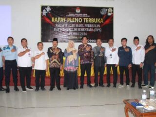 Anggota Komisi I DPRD Lampung Selatan, Rapat Pleno Bersama KPU