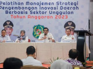 Bobby Nasution: Buka Pelatihan Manajemen Strategi Pengembangan Inovasi Daerah