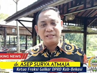 Ketua Fraksi Partai Golkar DPRD kabupaten Bekasi dr. Asep Surya Admaja Mendukung Polri Memberantas Berita Hoax Dan Isu Sara di Pemilu 2024