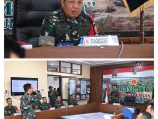 Mayjen TNI Farid Makruf Sebagai Pangkogasratgab Dalam Latihan Perang Gabungan TNI