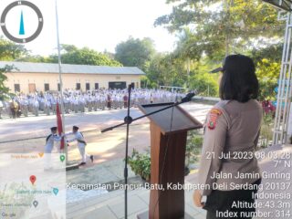 Motivasi Siswa SMK Gelora Jaya Nusantara, Kapolsek Tuntungan : Berjuang Keras untuk Masa Depan yang Gemilang
