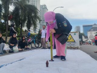 Balogo Olahraga Rekreasi yang Ikut Ramaikan Car Free Day di Medan