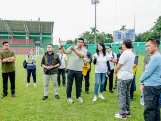 Dukung Bobby Nasution Revitalisasi Stadion Kebun Bunga & Teladan, Gelar Turnamen Sepakbola Taraf Internasional