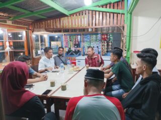 Diskusi Kampung Malam dari Lorong ke Lorong Tanpa Lelah Dilakukan Charma Afrianto Bacalon Walikota Palembang 2024 