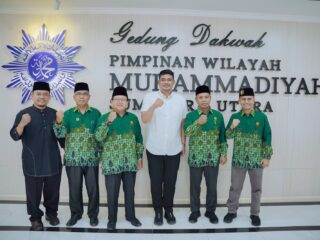 Bobby Nasution Minta PW Muhammadiyah Dukung Pembangunan Islamic Centre & Masjid Mandiri
