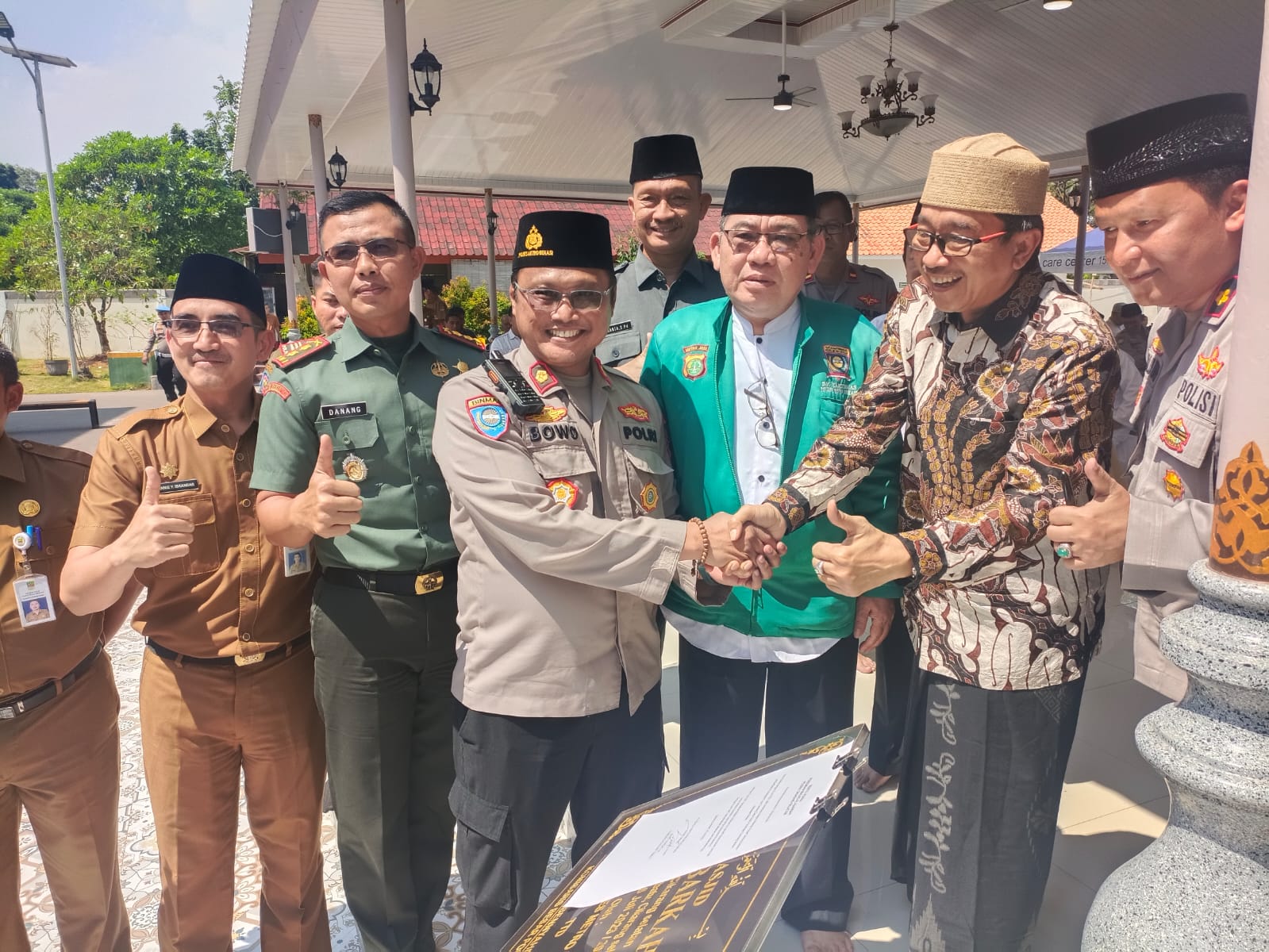 Hadiri Peresmian Masjid Al-BarkahInilah Harapan Dandim 0509 Kabupaten Bekasi