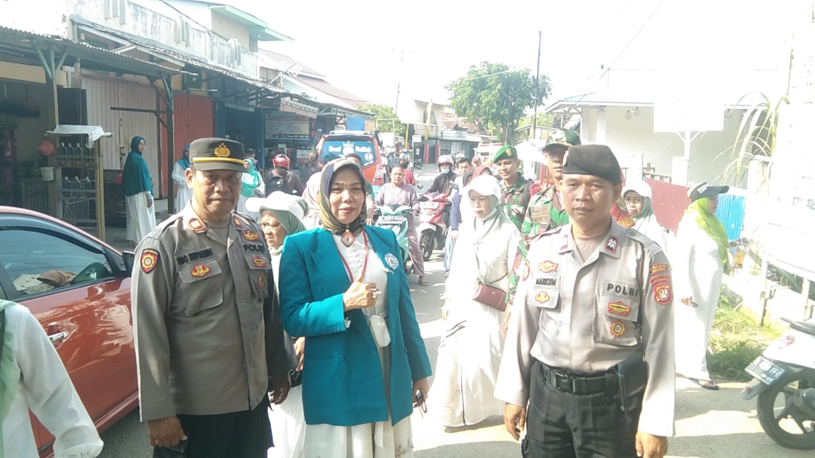 BKMM DMI Kabupaten Bekasi Menyelenggarakan Pawai Akbar Gerak Jalan Santai Sambut Tahun Baru Islam 1 Muharam 1445 H 