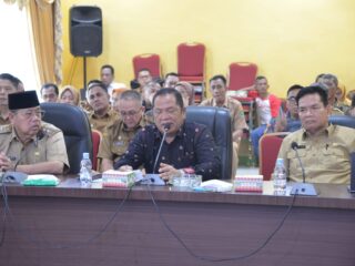 Wali Kota Irsan Efendi Nasution Ikuti Entry Meeting Tim Inspektorat Provinsi Sumatera Utara