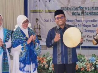 Sekda H.Letnan Buka Secara Resmi Pengelaran Festival Nasyid BKMT Tingkat Se- Kota Padangsidimpuan