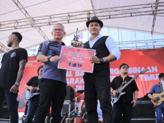Swara Pastika Band Tampil Memukau di Ajang Festival Band Warga Binaan Pemasyarakatan Se-Jawa Timur 2023
