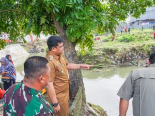 Atasi Banjir, Pemko & Kodim 0201/Medan Bersihkan Sungai Sikambing, Bobby Nasution: Harus Didukung Masyarakat