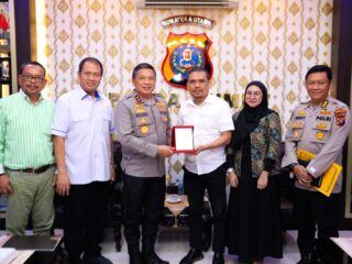 Kapolda Sumut Terima Kunjungan Silahturahmi Pengurus DPD. K.A.I ( Kongres Advokat Indonesia ) Sumut