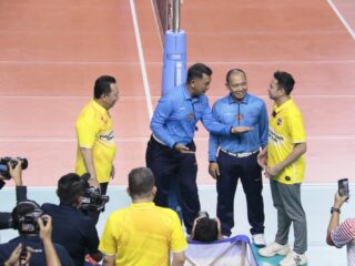 Wakapolda Metro Jaya Hadiri Pertandingan Eksibisi Kapolri Cup Volleyball Tournament 2023