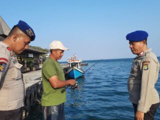 Team Patroli Satpolair Polres Kepulauan Seribu Memperkuat Keamanan di Pulau Ayer