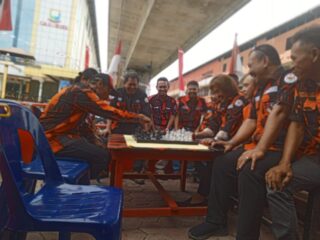 Sambut HUT RI ke 78 PAC PP Medan Area Gelar Turnamen Catur & Dam Batu