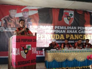 Dwi Indarto Ditetapkan Sebagai Ketua PAC Tebing Syahbandar 2023 - 2026 pada RPP PAC PP Tebing Syahbandar