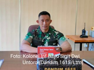 Dandim 1615/Lotim NTB Terima 73 Komcad Asal Lotim Setelah Pendidikan Di Rindam IX/Udayana Tabanan Bali.