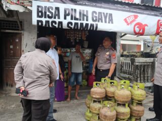 Ketersediaan Gas LPG 3Kg Menjadi Perhatian Aparat Kepolisian Lampung Selatan,