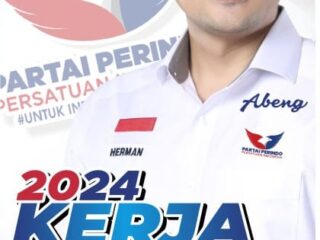 Herman Abeng Maju di Pileg Kota Palembang dari Partai Perindo