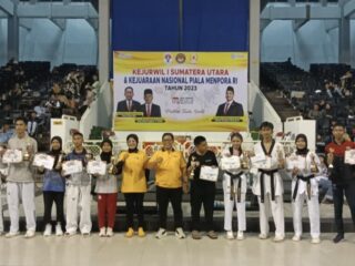 Kejurwil I Sumatera Resmi Ditutup, Tournament Taekwondo Sumut Berjalan Sukses : Ini Kata Ketua Umum Sumut TI  Musa Rajekshah