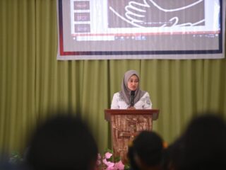 Bupati Luwu Utara Indah Putri Indriani Meresmikan Gedung Gereja Bethel Indonesia Jemaat Eno