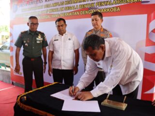 Polrestabes Medan Launching Kampung Bebas Narkoba di Jermal 15