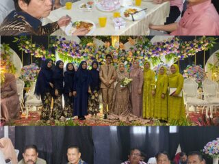 Pesta Pernikahan Keponakan Ketua Pewarta Dihadiri Ribuan Tamu Undangan