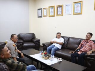 Kapolres Tanjung Balai Terima Silaturahmi Kepala Kantor BPN Kota Tanjung Balai