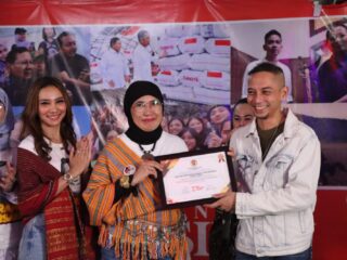 Relawan Emak-Emak Cinta Prabowo Resmi Deklarasi Dukung Prabowo di Pilpres 2024