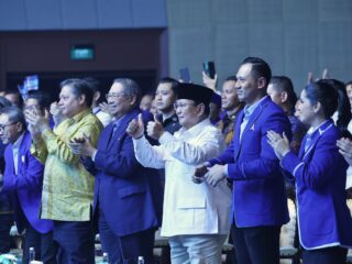 Partai Demokrat Deklarasi Dukungan untuk Prabowo, AHY: Kita Butuh Pemimpin Pemersatu yang Mengayomi Semua