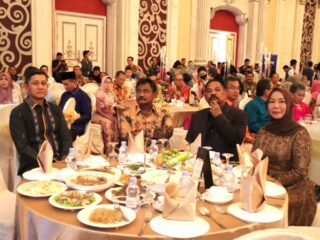 Kapolrestabes Medan Hadiri Pernikahan Anak Sekda Pemko Medan