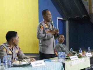Ke-33 Kalinya, Polresta Bandung Melaksanakan Jum'at Curhat di Desa Sudi Kecamatan Ibun