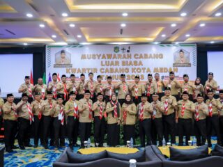 Hasil Muscalub, Topan Ginting Terpilih jadi Ketua Kwarcab Gerakan Pramuka Kota Medan