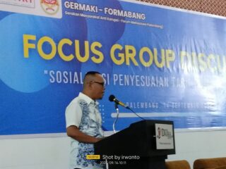 GERMAKI dan FORMABANG Gelar FGD Sosialisasi Penyesuaian Tarif Perumda Tirta Musi Palembang