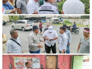 Pihak BPN Kota Medan Merespon Keluhan Warga Perwira 2 dan Jalan Jati," Mengukur Batas Tanah "