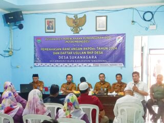 Lahirkan Produk Berkualitas Untuk Masyarakat, Desa Sukanegara Laksanakan Murenbang