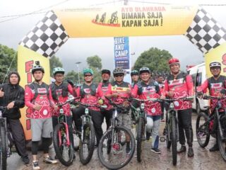 Respons Positif Peserta Dairi Adventure Bike And Camp di Silalahi,Surprise Bupati Dairi Bisa Hadir