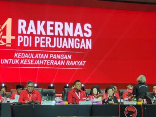 Tutup Rakernas IV PDIP, Megawati Yakini Ganjar Pranowo Presiden RI-8