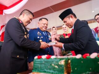 Kapolda Sumut Hadiri Upacara Peringatan HUT TNI Ke 78 Tahun