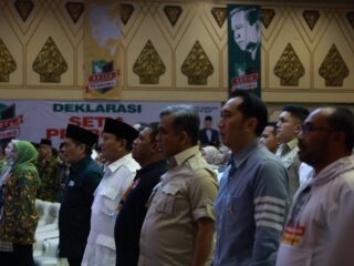 Prabowo Terima Deklarasi Dukungan Samawi di Kediamannya Kertanegara 4