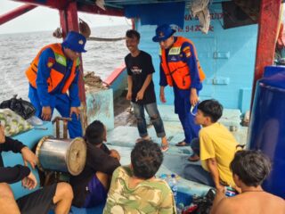 Satuan Polair Polres Kepulauan Seribu Sosialisasikan Layanan Call Centre Polri 110, Prioritaskan Keselamatan Nelayan