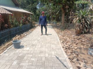 Luar Biasa,,,!! Desa Banjarsari Bangun Kembali Infrastruktur Pembangunan Jalan 