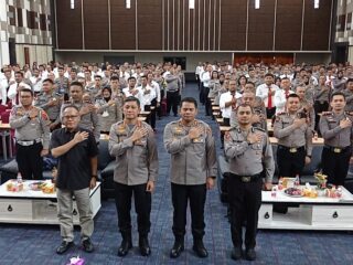 Polrestabes Medan Gelar Pelatihan Pra Operasi Mantap Praja Toba 2023-2024