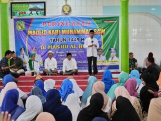 Bobby Nasution Hadiri Peringatan Maulid Nabi Muhammad di Mesjid Al Huda