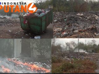Miris Dan Mengkhawatirkan, Lokasi Kawasan Pasar Induk Batukuning Baturaja Diduga Jadi Tempat Pembuangan Dan Pembakaran Sampah