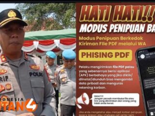AKBP Arif Harsono Kapolres OKU Polda Sumsel Imbau Terhadap Penipuan Dalam Bentuk Kiriman File Pdf, Data Pribadi Bisa Diambil Pelaku