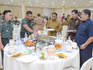Sambut Kunker Danrem 022/PT, Bupati Darma Wijaya Perkenalkan Ragam Kuliner Sergai