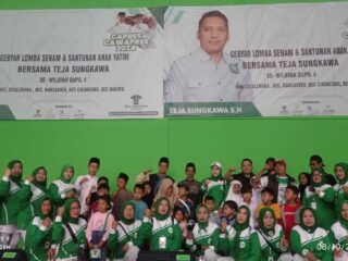 Teja Sungkawa Gelar Lomba Senam Se-Dapil IV Kabupaten Bandung